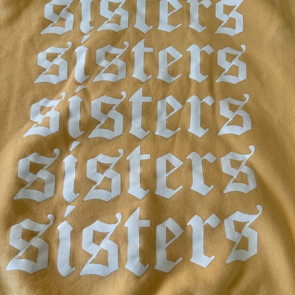 James Charles Sisters Creamsicle Orange Hoodie. Size Medium - Picture 8 of 8